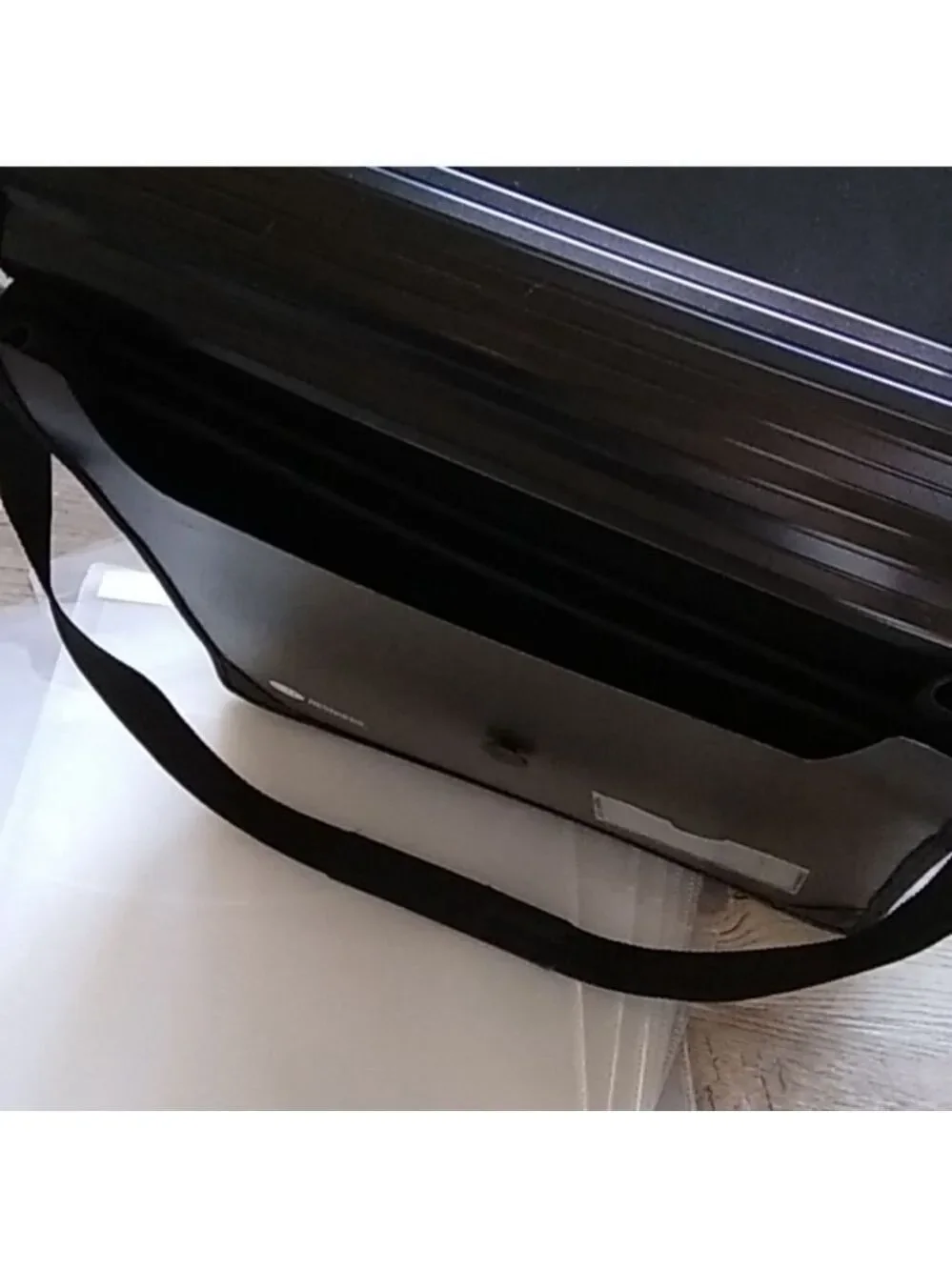 CM Memories Black Expanding Binder Folder with Strap